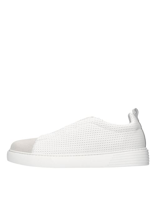 Slip-on in pelle e camoscio MARECHIARO 1962 | 3624 CAM.-PELLE INTR.BIANCO